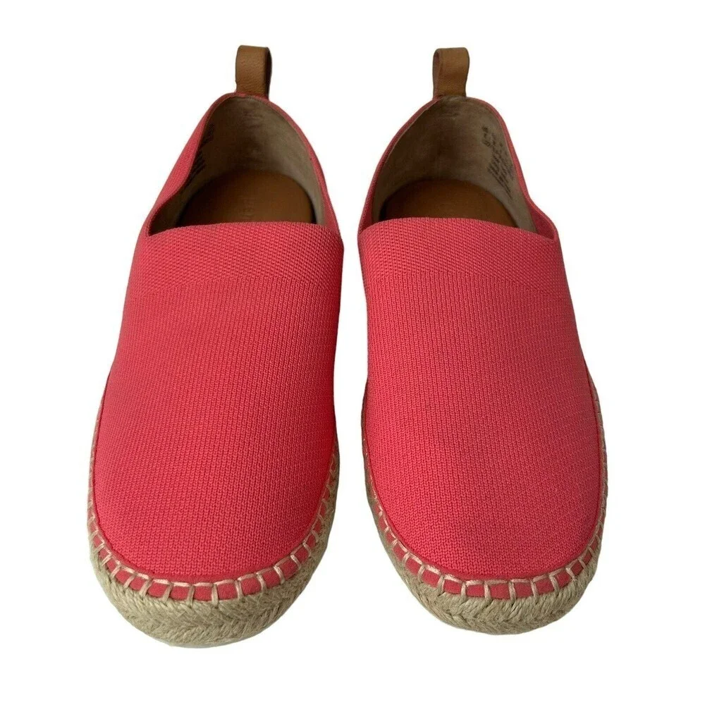 New Gentle Souls by Kenneth Cole Women's Lizzy Espadrille Flats size 6 Pink Shoe